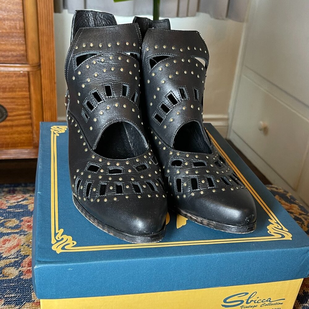 Sbicca Navarro BLACK Vintage Collection Bootie Womens